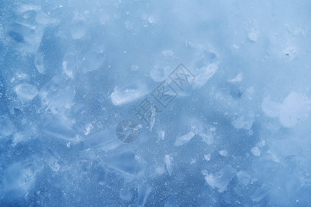 冬季的冰面纹理背景图片