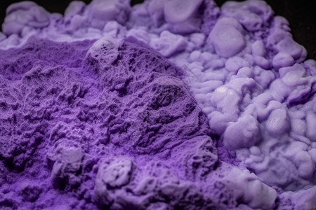 抽象紫色液体泡沫创意背景图片