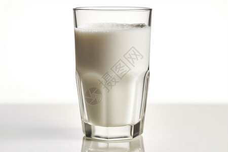 一杯健康的牛奶背景图片