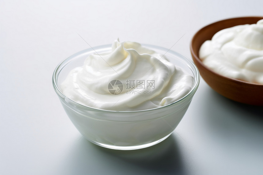 低脂肪酸奶图片