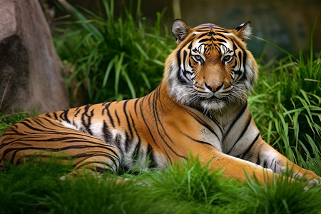 苏门答腊的老虎高清图片