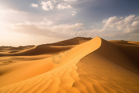 黄色的沙漠背景图片