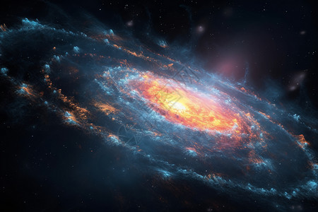 璀璨银河星云图片