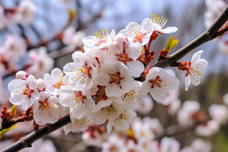 春天绽放的桃花图片