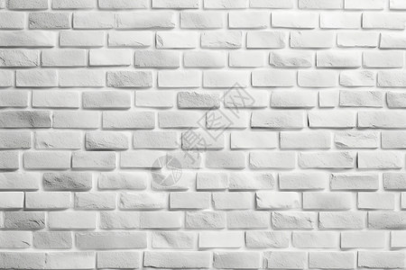 白石砖墙纹理背景图片
