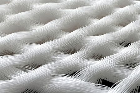结构材料白色编织纺织品背景