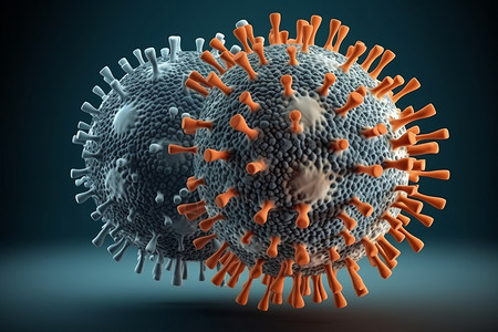球形病毒细胞图片