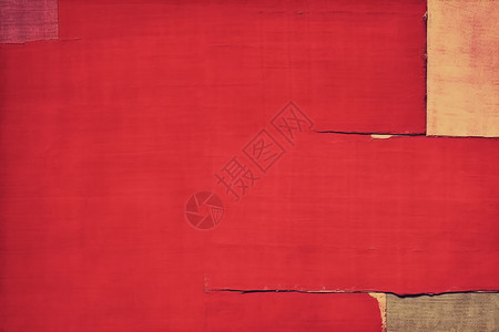 回收的红色纸板背景图片