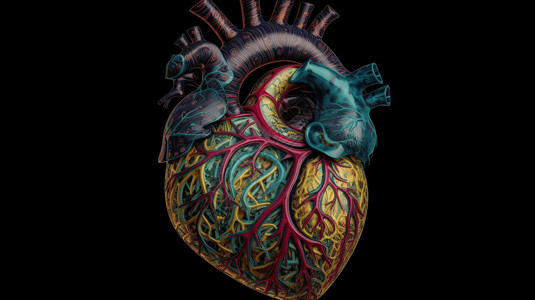 人类的心脏背景图片