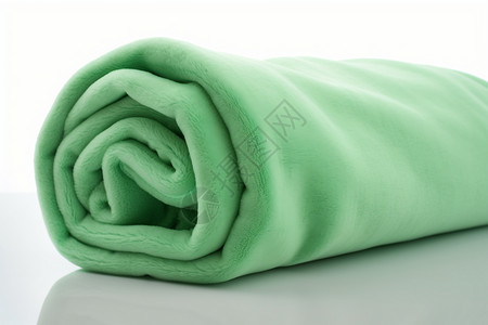 绿色的床上用品背景图片