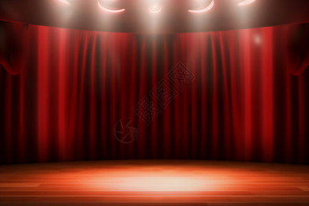 演播厅背景剧院的舞台设计图片