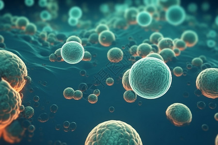 科学背景与细胞医学图片