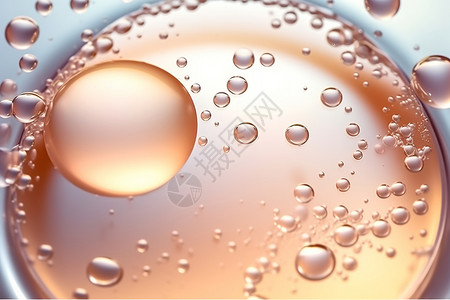 祛痘凝胶透明液体背景设计图片