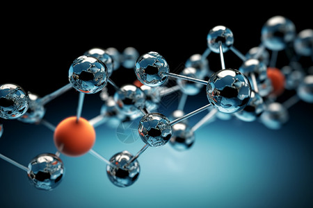 分子结构背景概念背景图片