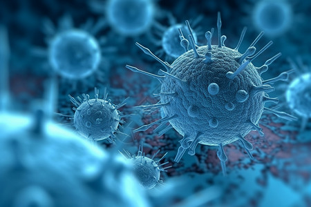 医学病毒细菌图片