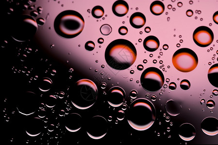 抽象气泡液滴的创意背景背景图片