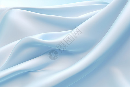 白丝绸光滑的丝绸设计图片
