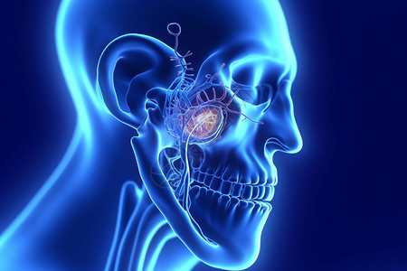 人体生物喉咙解剖图设计图片