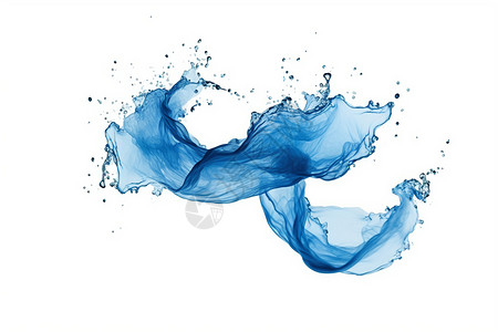 喷发的水水旋涡素材高清图片
