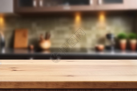 木质的餐桌背景图片