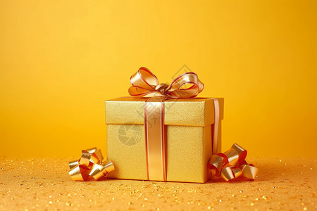 精致波点礼物盒圣诞的礼盒设计图片