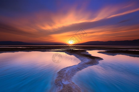 日落唯美海景图片
