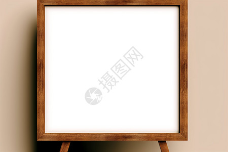 橡木空白画板背景图片