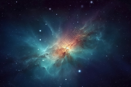 星际气体科幻的星团设计图片