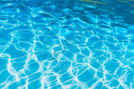 游泳池壁纸透明的蓝色水面设计图片