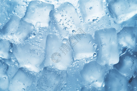 滇藏冷冻的冰块设计图片