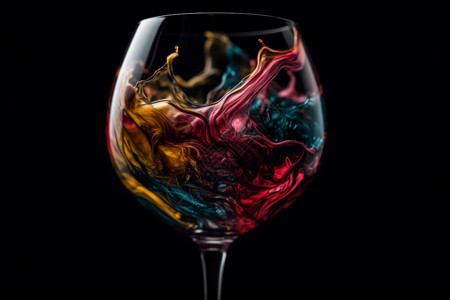 好看的杯子好看的葡萄酒设计图片
