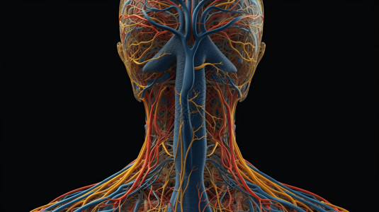 人类神经系统图片