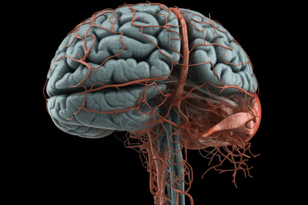 大脑的结构图片