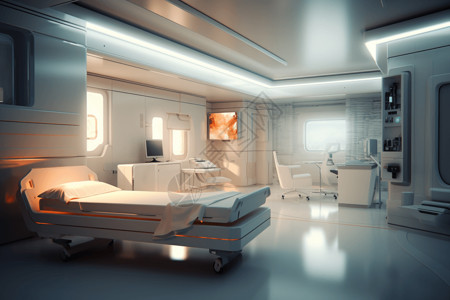 设计典雅的病房图片