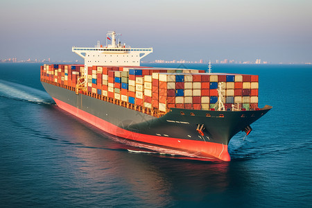 出口船舶货物运输图片