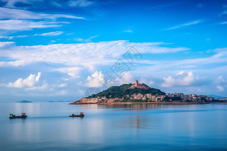 浦阳江阳江东平镇背景