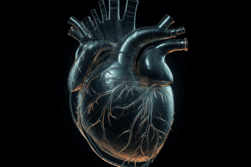 人类心脏模型图片