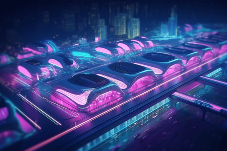 未来的交通枢纽图片