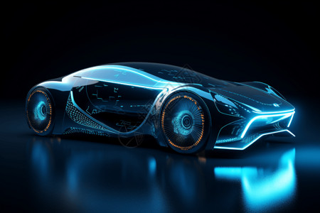 汽车照明混合动力汽车设计图片
