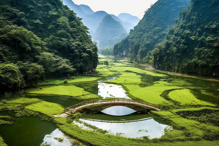 贵州天星桥背景图片