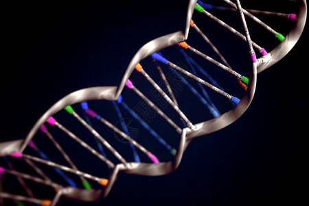 形态各异的DNA背景图片