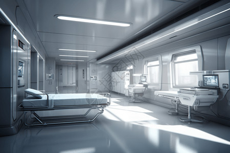 手术室环境凉爽的医院环境设计图片