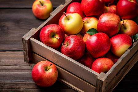 健康营养的苹果图片