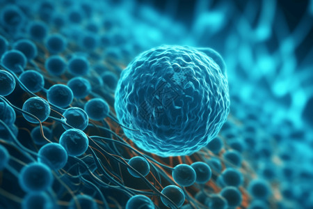 人类胚胎的干细胞背景图片
