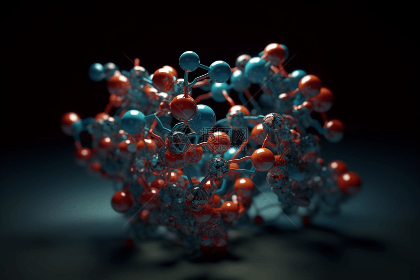 分子的可视化图片