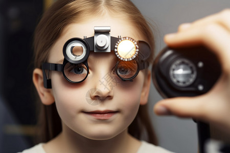 儿童的眼睛治疗图片