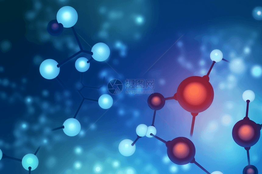 医学分子结构可视化图片