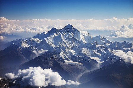 美丽的高原雪山图片