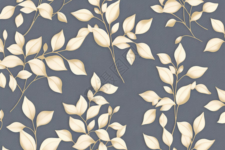 一片树叶花纹树叶结构的壁纸背景