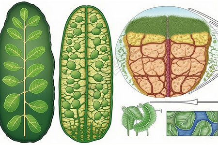 植物组织图片